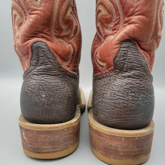 Vintage Rios of Mercedes Men’s Cowboy Boots Size 8.5 D Made In USA